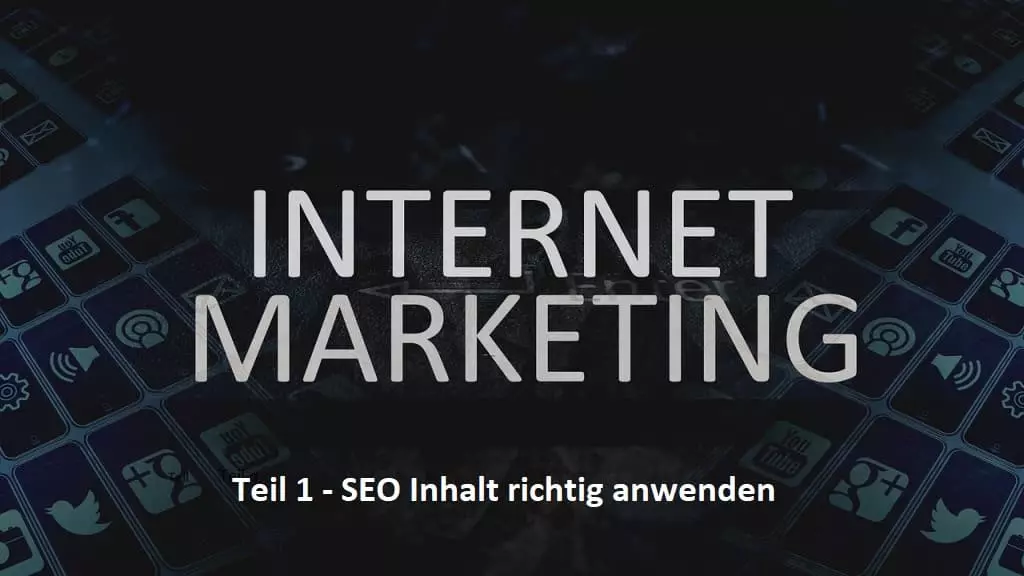 Suchmaschinenmarketing – SEO Regeln